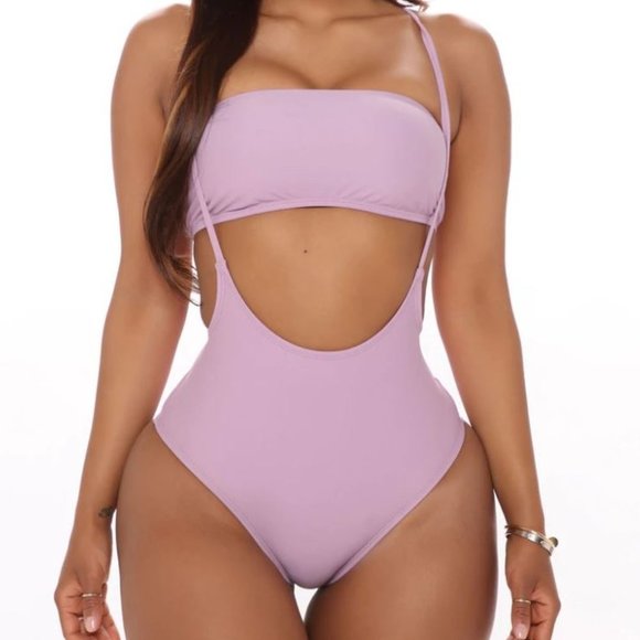 Fashion Nova Other - Fashion Nova Beach Behavior Suspender Bikini Set